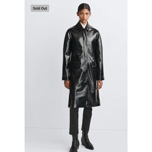 NWT Rag & Bone Black Morin Car Coat